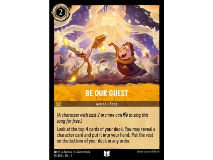 025/216 Be Our Guest (The First Chapter) (varianta Foil)