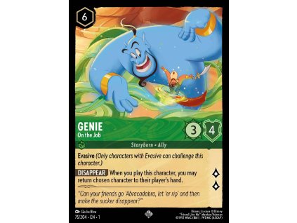 075/216 Genie - On the Job (The First Chapter) (varianta Foil)
