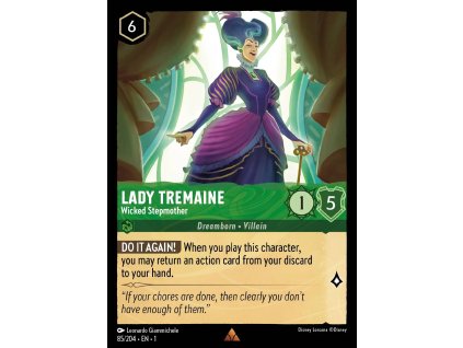 085/216 Lady Tremaine - Wicked Stepmother (The First Chapter) (varianta Foil)