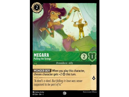 087/216 Megara - Pulling the Strings (The First Chapter) (varianta Foil)