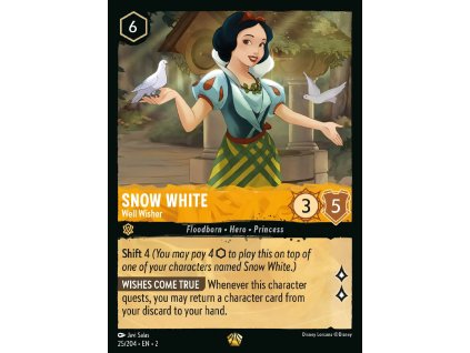 025/216 Snow White - Well Wisher (Rise of the Floodborn) (varianta Foil)