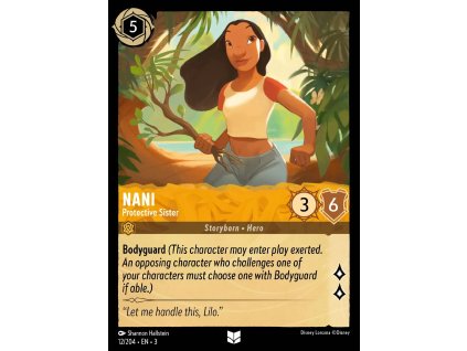 12/204 Nani - Protective Sister (Into the Inklands) (varianta Foil)