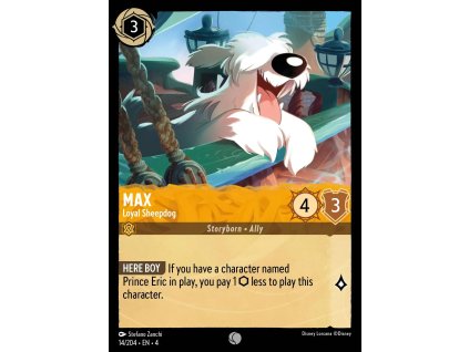 014/225 Max - Loyal Sheepdog (Ursula's Return) (varianta Foil)