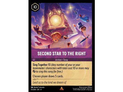 061/225 Second Star To The Right (Ursula's Return) (varianta Foil)