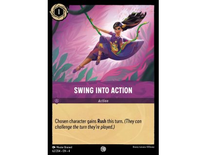 062/225 Swing Into Action (Ursula's Return) (varianta Foil)