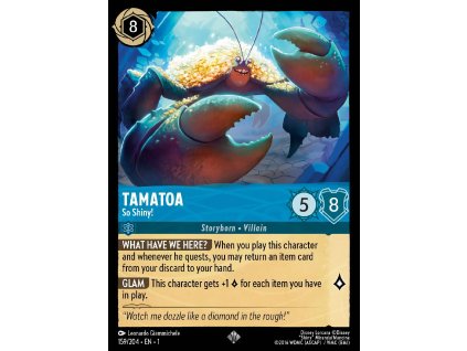 159/216 Tamatoa - So Shiny! (The First Chapter) (varianta Foil)