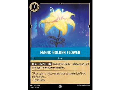 169/216 Magic Golden Flower (The First Chapter) (varianta Foil)