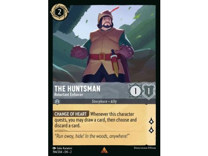 194/216 The Huntsman - Reluctant Enforcer (Rise of the Floodborn) (varianta Foil)