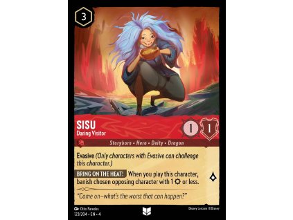 123/225 Sisu - Daring Visitor (Ursula's Return) (varianta Foil)