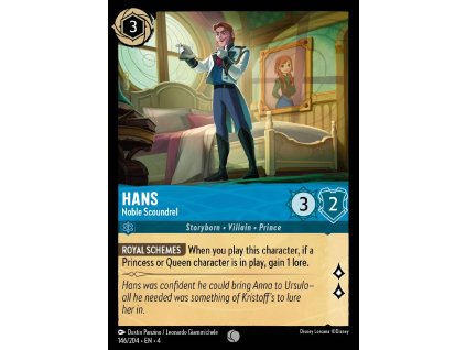 146/225 Hans - Noble Scoundrel (Ursula's Return) (varianta Foil)