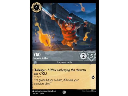 194/225 Yao - Imperial Soldier (Ursula's Return) (varianta Foil)