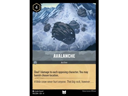 195/225 Avalanche (Ursula's Return) (varianta Foil)