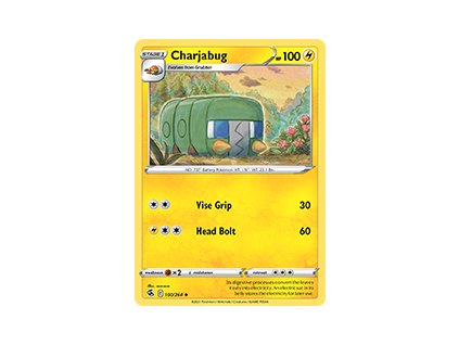 100/264 Charjabug (Fusion Strike) (varianta Non-holo)
