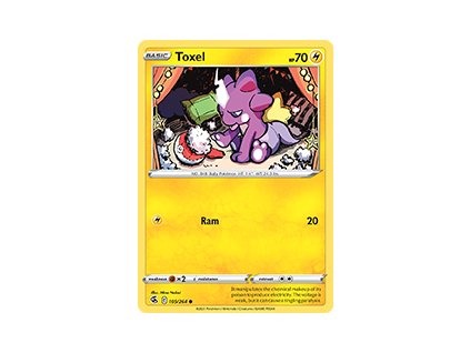 105/264 Toxel (Fusion Strike) (varianta Non-holo)