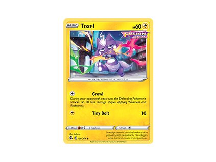 106/264 Toxel (Fusion Strike) (varianta reverse holo)
