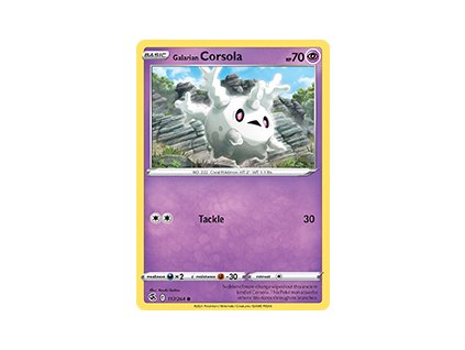 117/264 Galarian Corsola (Fusion Strike) (varianta reverse holo)