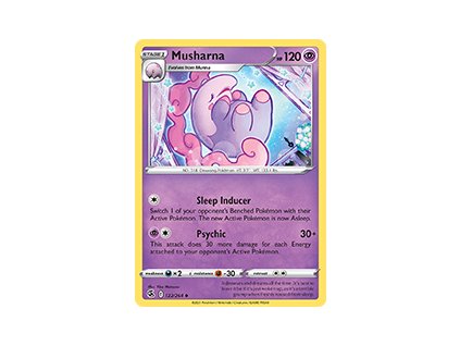 122/264 Musharna (Fusion Strike) (varianta reverse holo)
