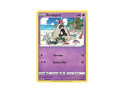 125/264 Sandygast (Fusion Strike) (varianta reverse holo)