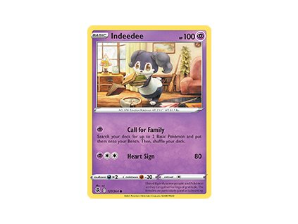 127/264 Indeedee (Fusion Strike) (varianta reverse holo)
