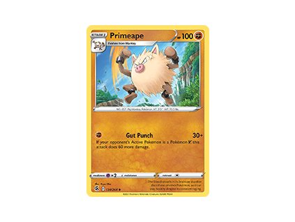 134/264 Primeape (Fusion Strike) (varianta reverse holo)