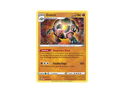 137/264 Golem (Fusion Strike) (varianta reverse holo)