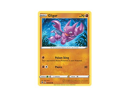140/264 Gligar (Fusion Strike) (varianta reverse holo)
