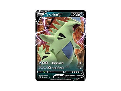 158/264 Tyranitar V (Fusion Strike) (varianta holo)