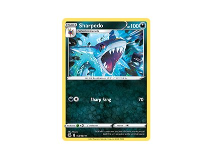 163/264 Sharpedo (Fusion Strike) (varianta reverse holo)