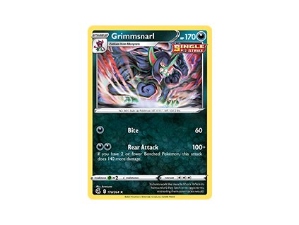 178/264 Grimmsnarl (Fusion Strike) (varianta reverse holo)