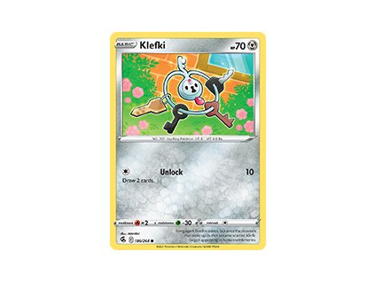 186/264 Klefki (Fusion Strike) (varianta reverse holo)