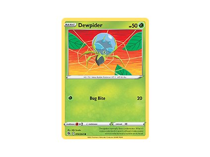 019/264 Dewpider (Fusion Strike) (varianta Non-holo)