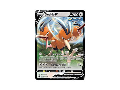 201/264 Dodrio V (Fusion Strike) (varianta holo)