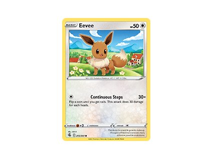 205/264 Eevee (Fusion Strike) (varianta reverse holo)