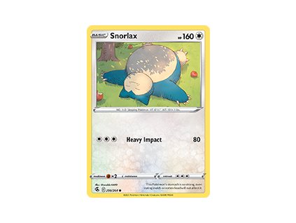 206/264 Snorlax (Fusion Strike) (varianta reverse holo)