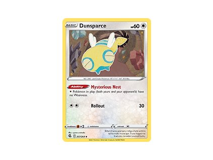 207/264 Dunsparce (Fusion Strike) (varianta reverse holo)