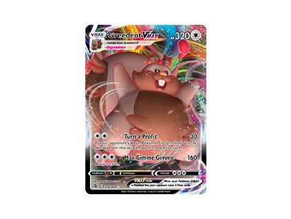 218/264 Greedent VMAX (Fusion Strike) (varianta holo)