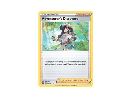 224/264 Adventurer's Discovery (Fusion Strike) (varianta reverse holo)