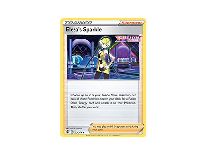 233/264 Elesa's Sparkle (Fusion Strike) (varianta reverse holo)