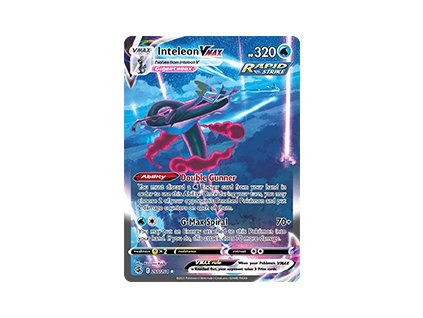 266/264 Inteleon VMAX (Fusion Strike) (varianta holo)