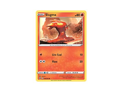 034/264 Slugma (Fusion Strike) (varianta Non-holo)