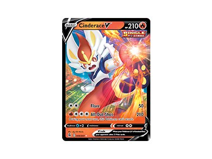 044/264 Cinderace V (Fusion Strike) (varianta holo)