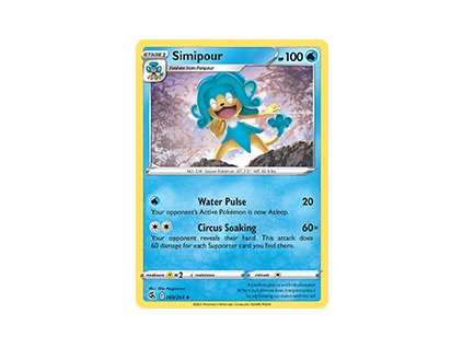 069/264 Simipour (Fusion Strike) (varianta Non-holo)