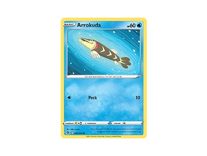082/264 Arrokuda (Fusion Strike) (varianta Non-holo)