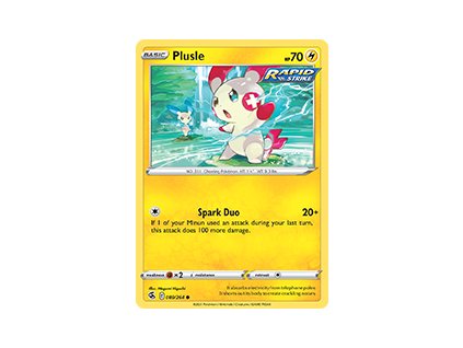089/264 Plusle (Fusion Strike) (varianta Non-holo)