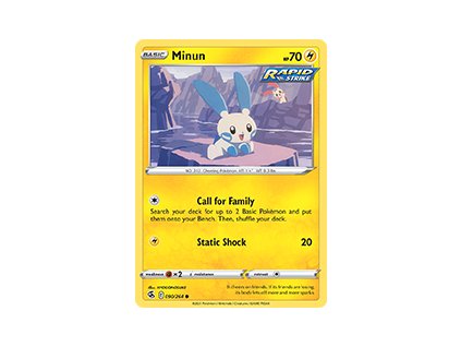 090/264 Minun (Fusion Strike) (varianta Non-holo)