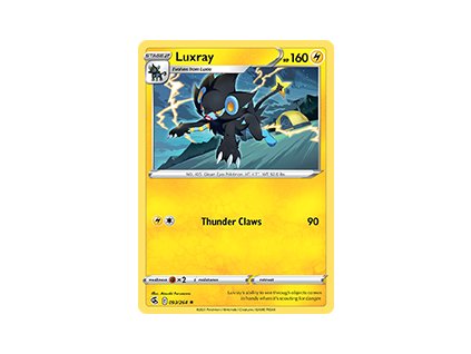 093/264 Luxray (Fusion Strike) (varianta Non-holo)