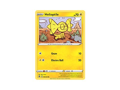 098/264 Helioptile (Fusion Strike) (varianta Non-holo)