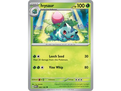 002/165 Ivysaur (151) (varianta reverse holo)