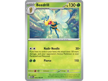 015/165 Beedrill (151) (varianta reverse holo)