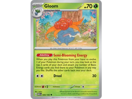 044/165 Gloom (151) (varianta reverse holo)